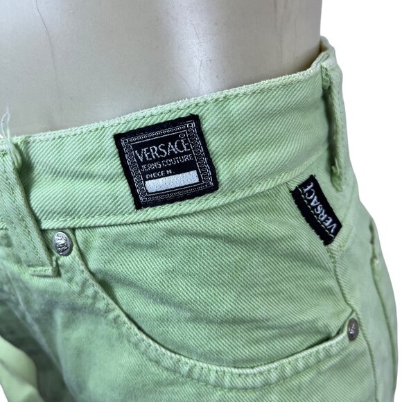 Mint Green Women’s Cotton Blend Skinny Fit Jeans Size 32x46 - Picture 7 of 12